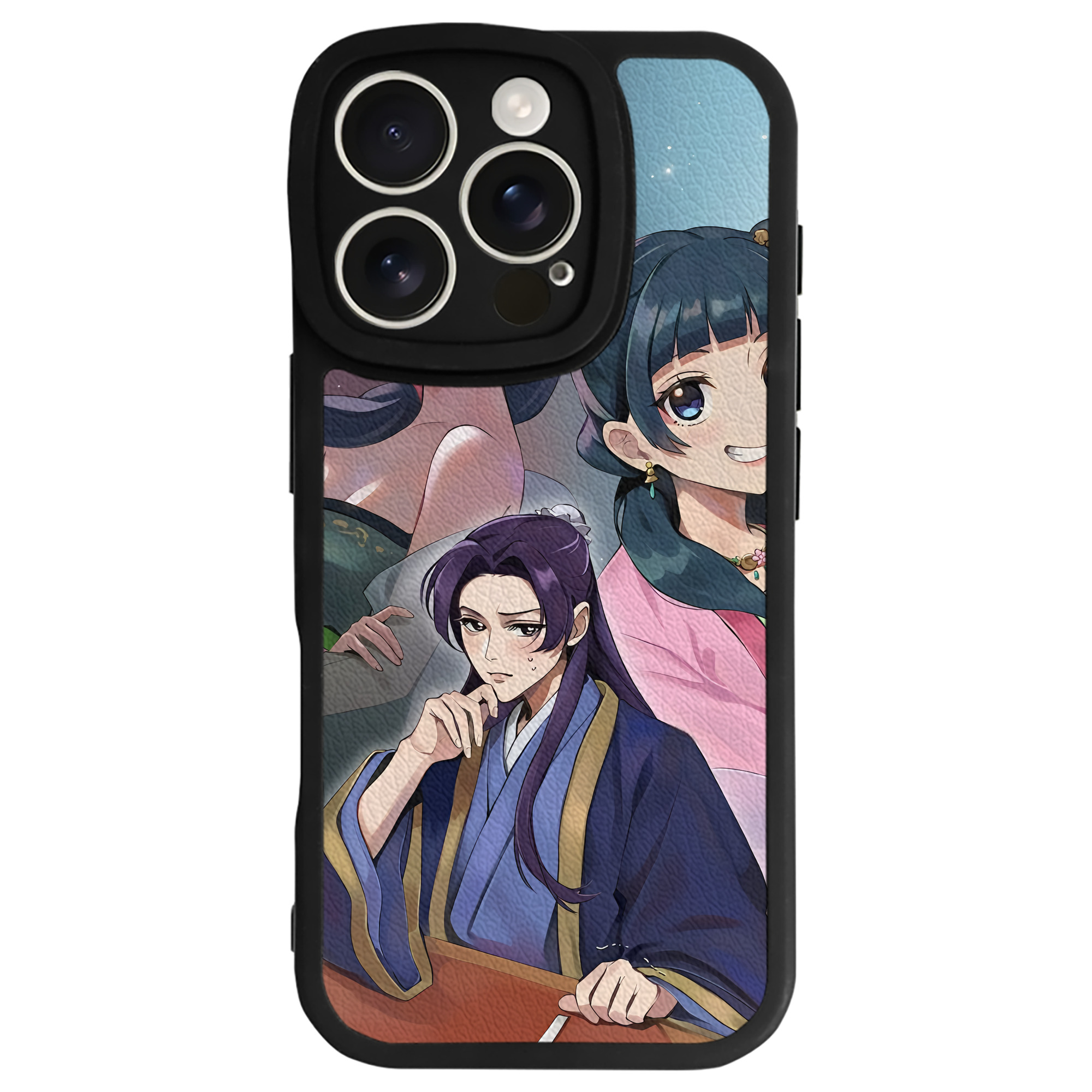 薬屋のひとりごと The Apothecary Diaries 【iPhone 16シリーズ対応】シリコンスマホケース（レザー調） 材質：シリコン